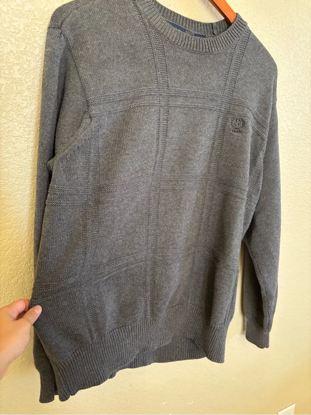 Vintage Grey Izod Sweater